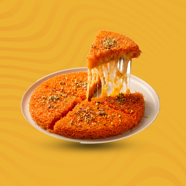 فورمة كنافة نابلسية جبنة